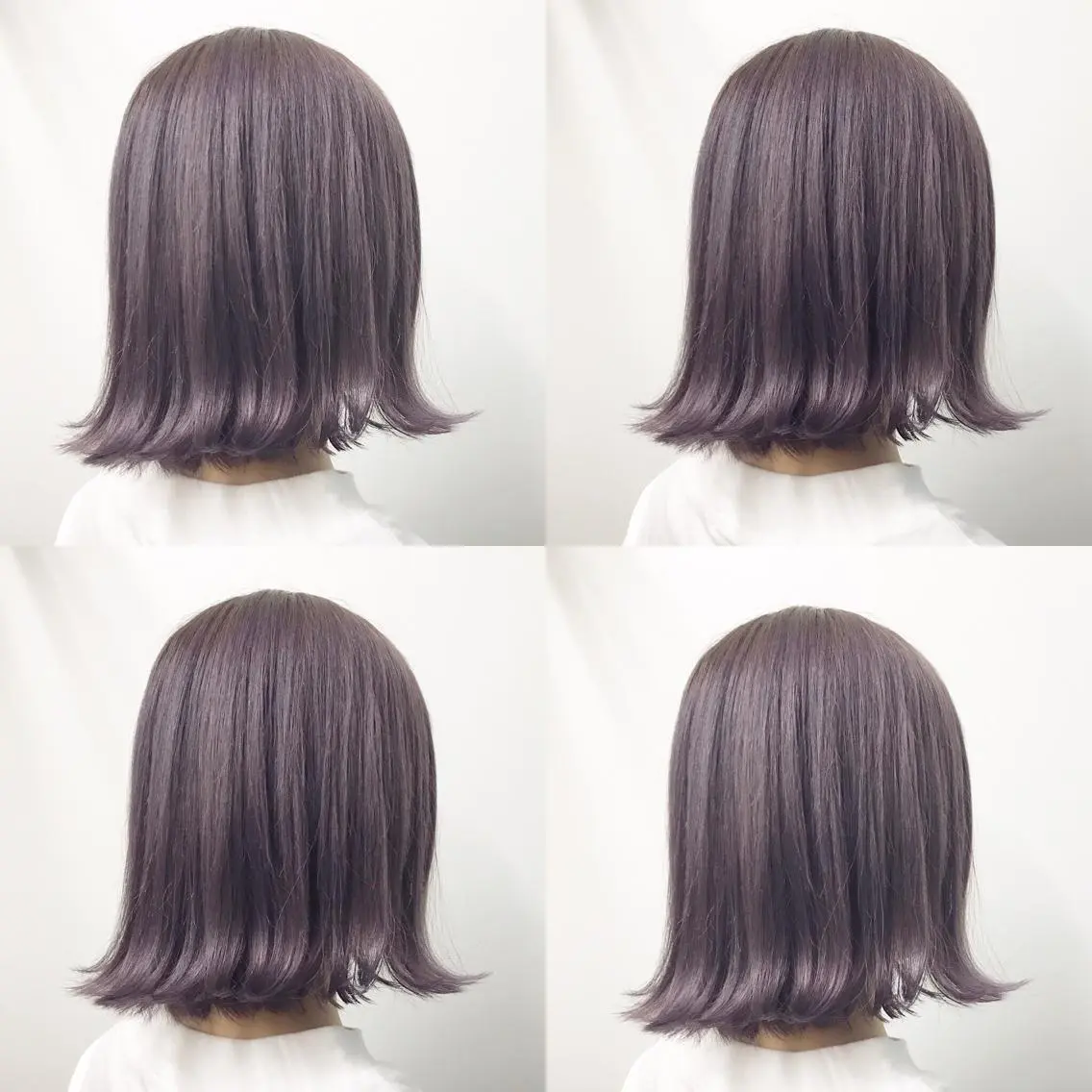 ミディアム カラー ヘアアレンジ アッシュ ラベンダーカラー ラベンダーアッシュ カット ヘアカラー トリートメント ヘアセット 🫧柔色/トレンド カラー/川辺晴加のヘアスタイル