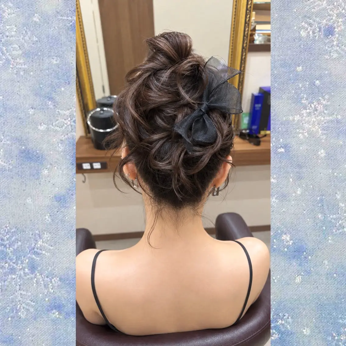 セミロング ヘアセット ヘアアレンジ✨ますだ むなのヘアスタイル