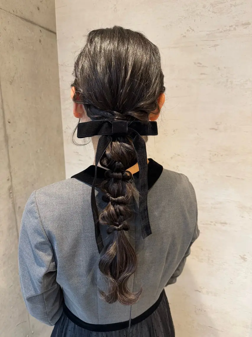 ヘアアレンジ はやしほのか｜ ヘアセット×カラーのヘアスタイル