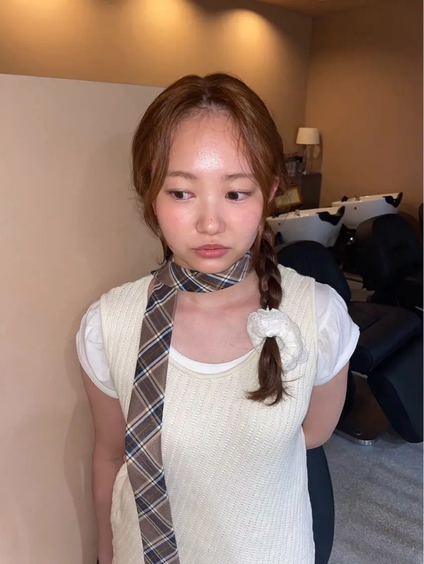 カラー YOKE akaneのヘアスタイル