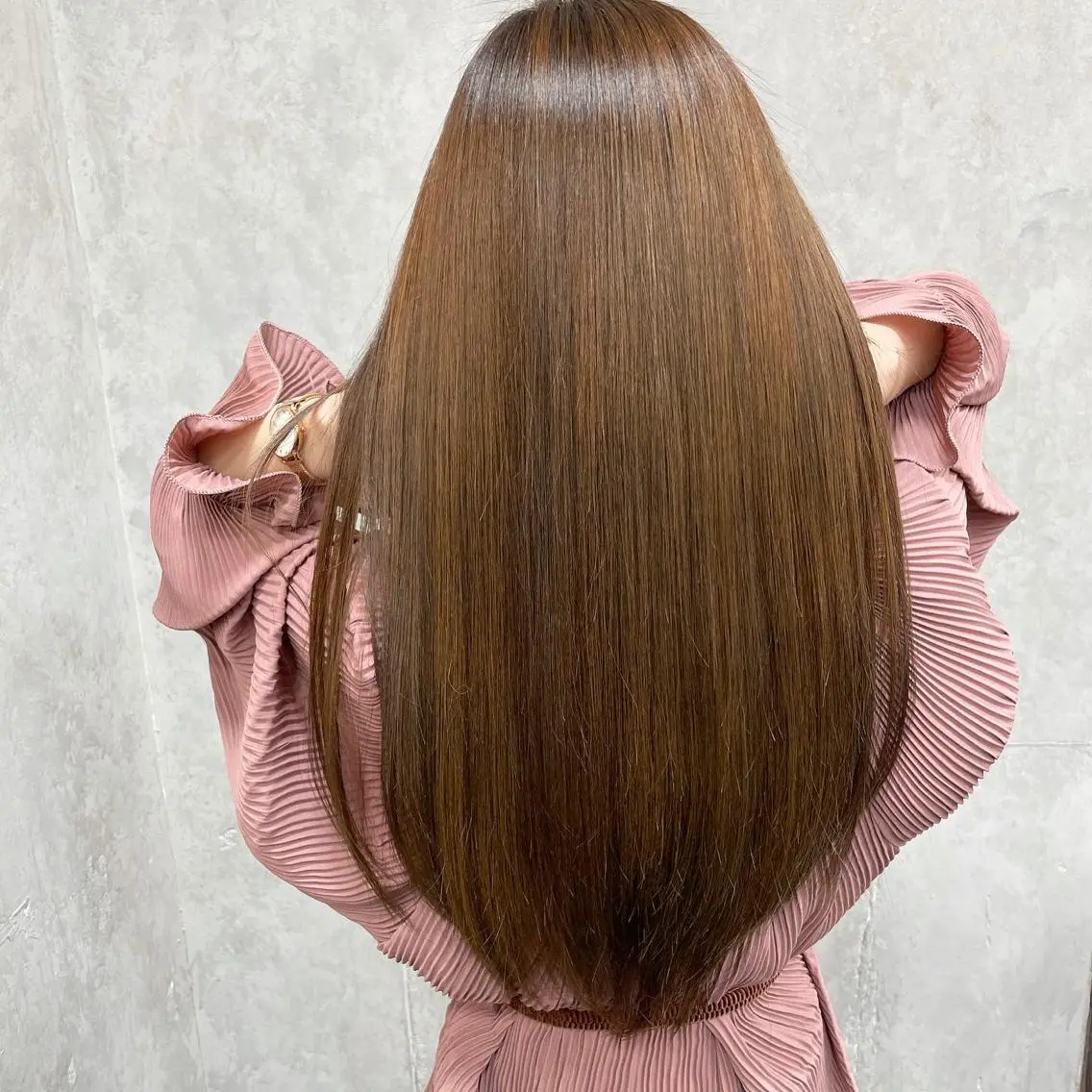 ロング カラー Lull1人美容室 バレイヤージュのヘアスタイル