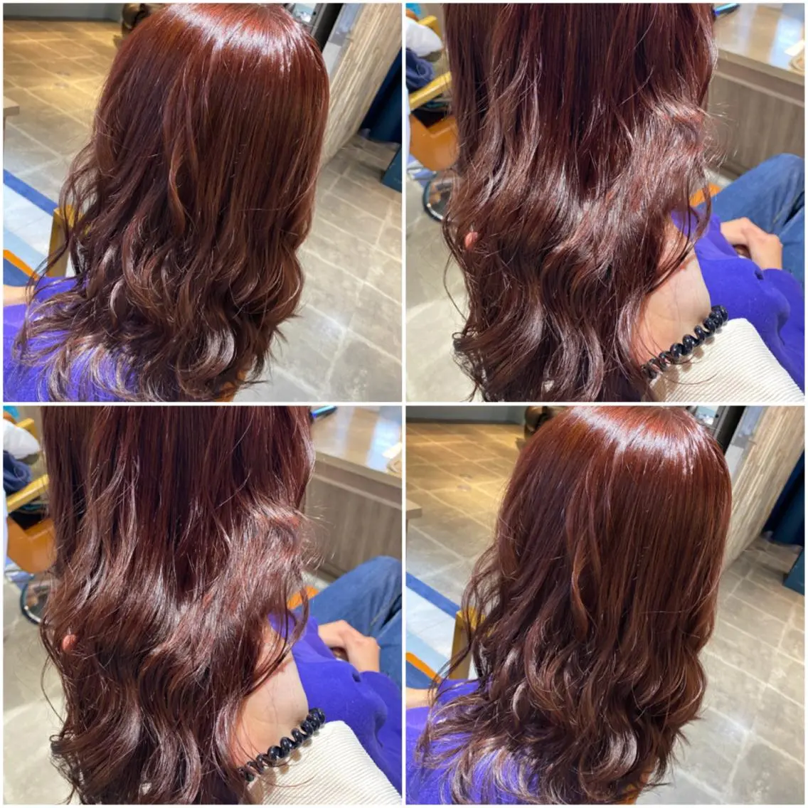 カラー 🩵盛れる顔周りヘア EMI🩵のヘアスタイル