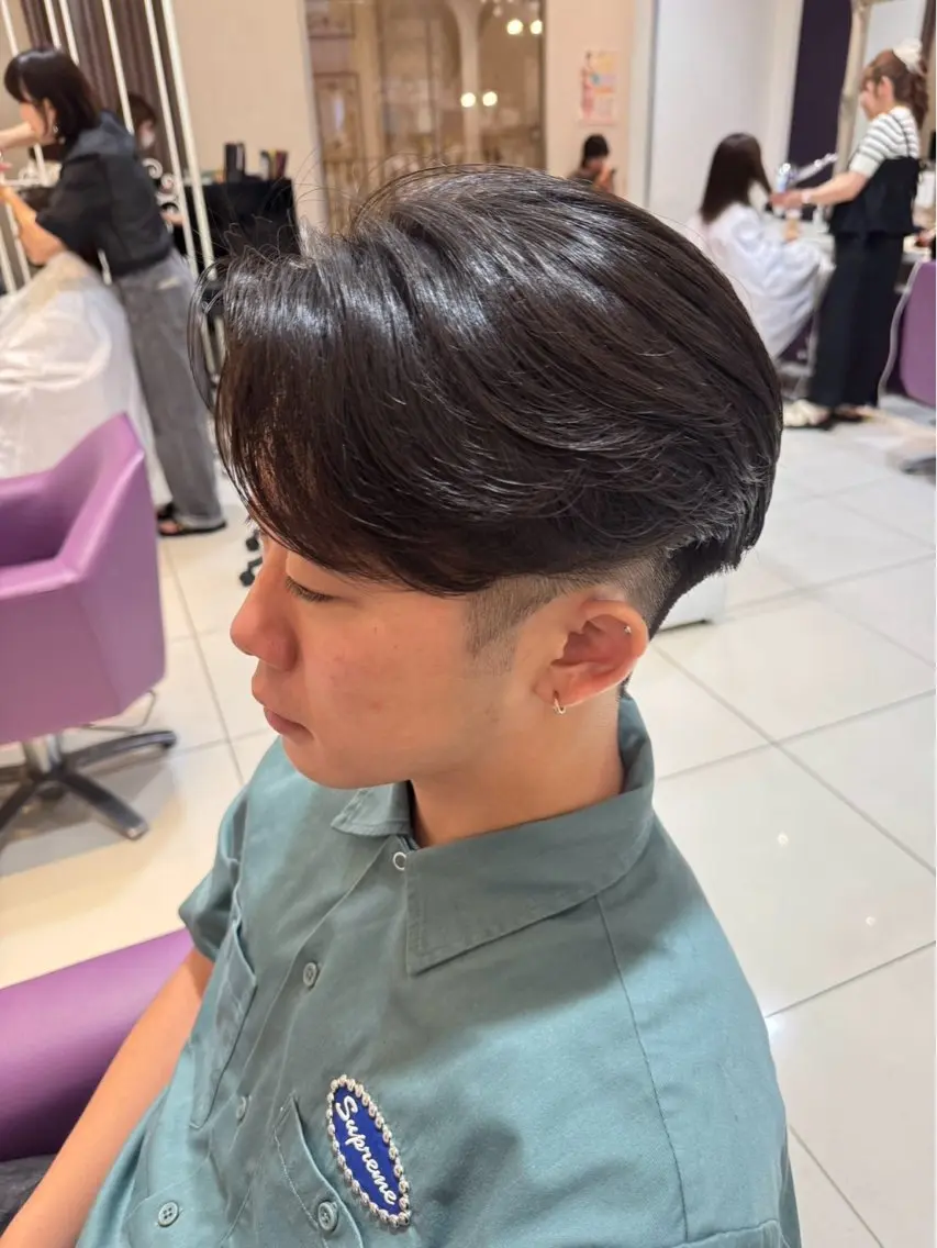 パーマ メンズ 玉置 晴太郎のヘアスタイル