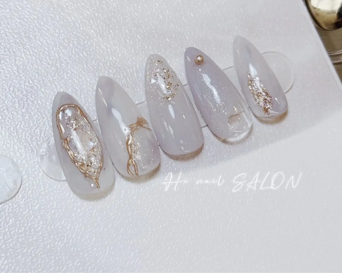 ネイル ニュアンスネイル ハンドネイル Hi nail 【ハイネイル】池袋のネイルデザイン