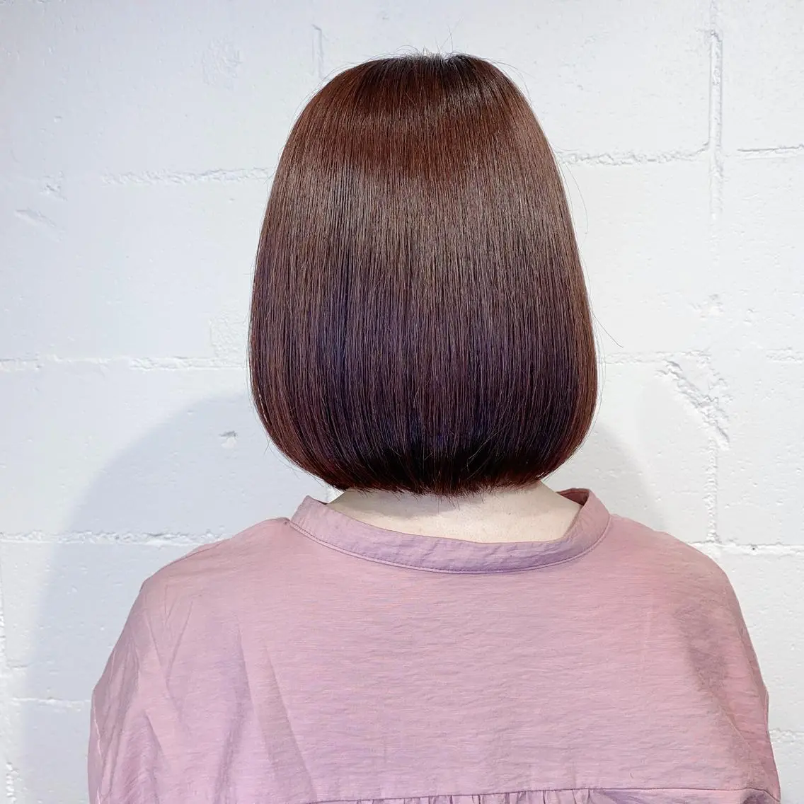 ミディアム ショート・ウルフ✂︎ 安住有咲子のヘアスタイル