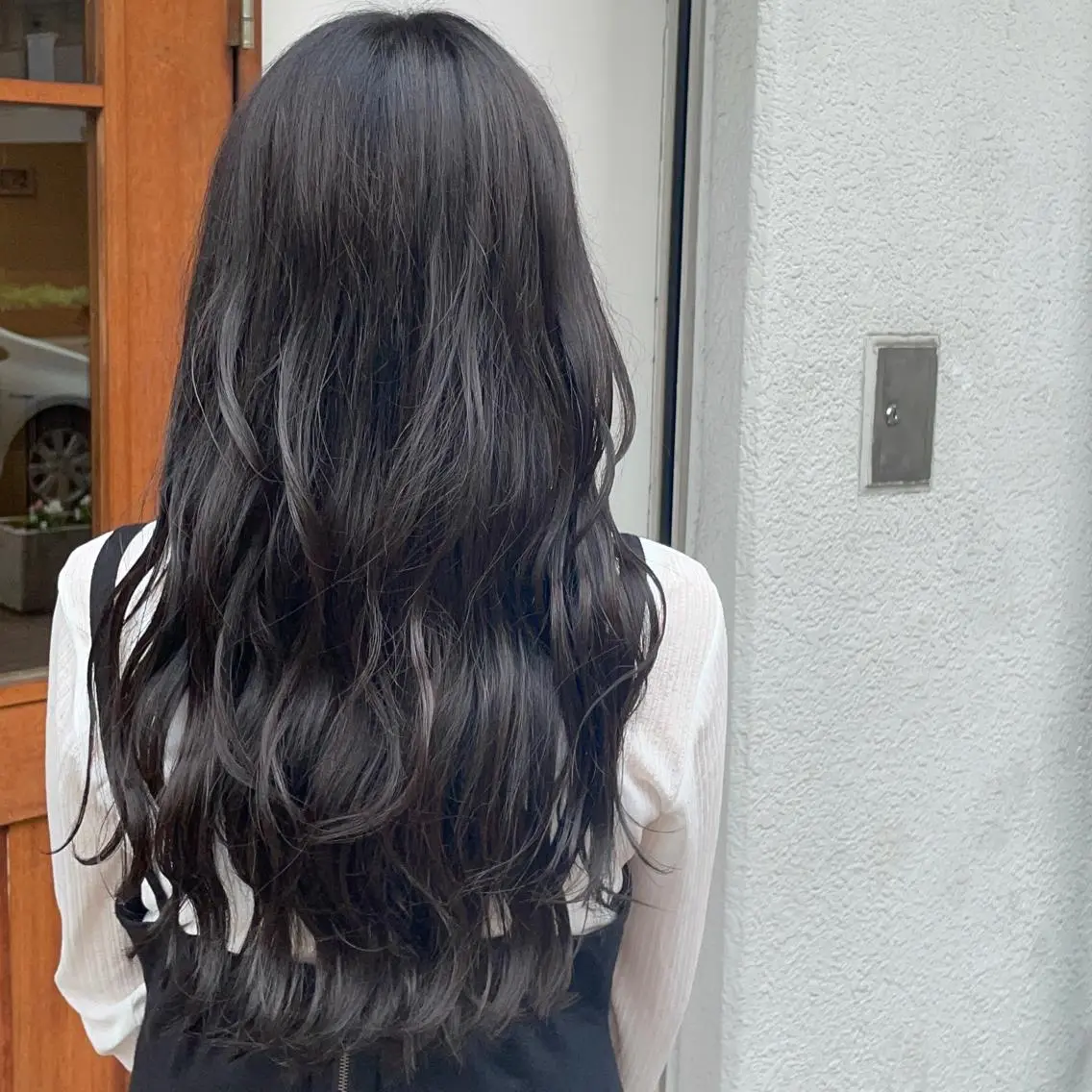 ロング カラー ヘアカラー いまじゅく あおいのヘアスタイル