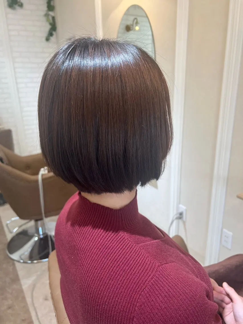 ショート ヘアケアソムリエ MIKUのヘアスタイル