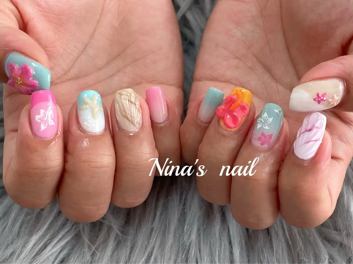 ネイル ハンドネイル Nina's nailのネイルデザイン