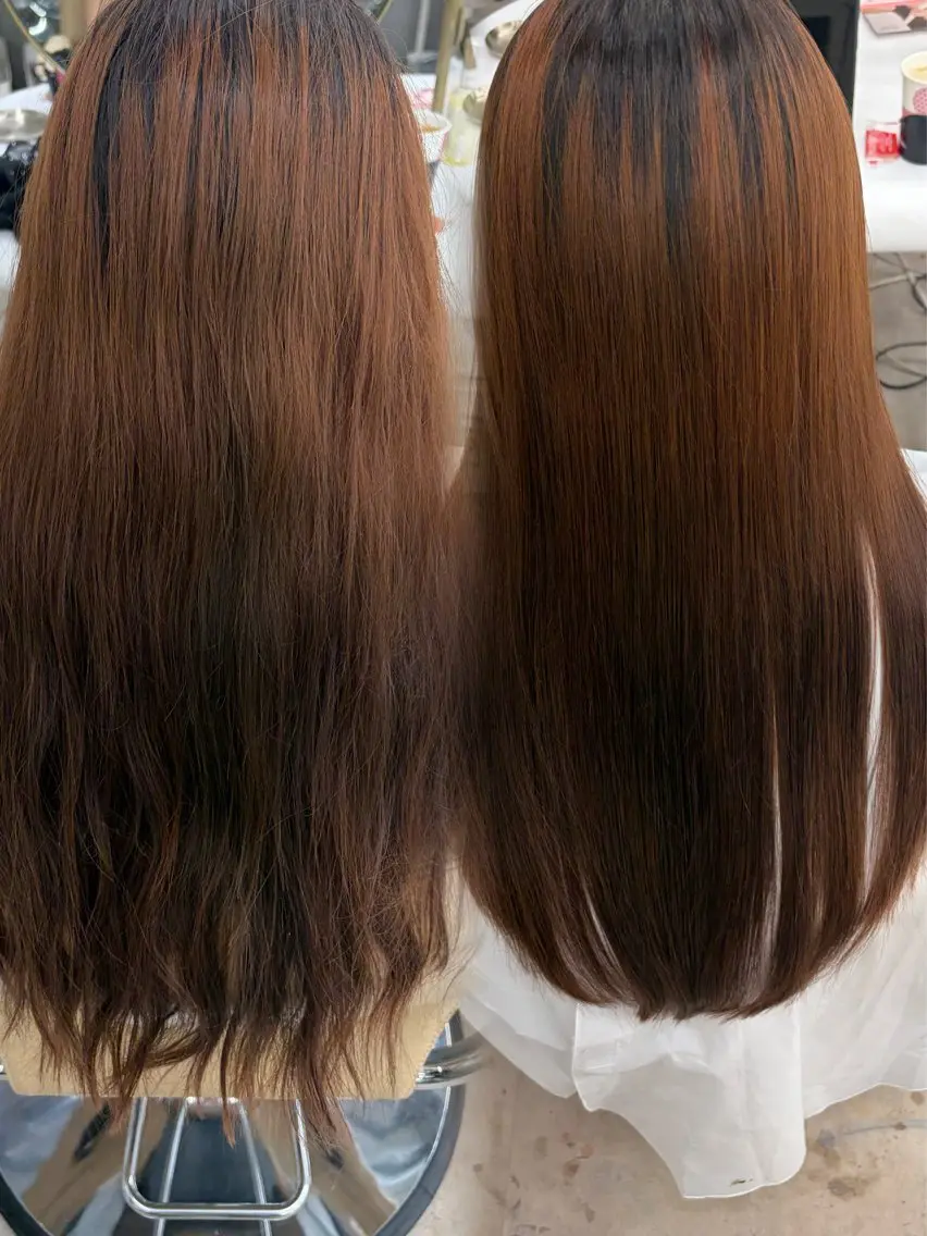 ロング ヘアカラー トリートメント 🤎透明感カラー🫧 /MAOのヘアスタイル
