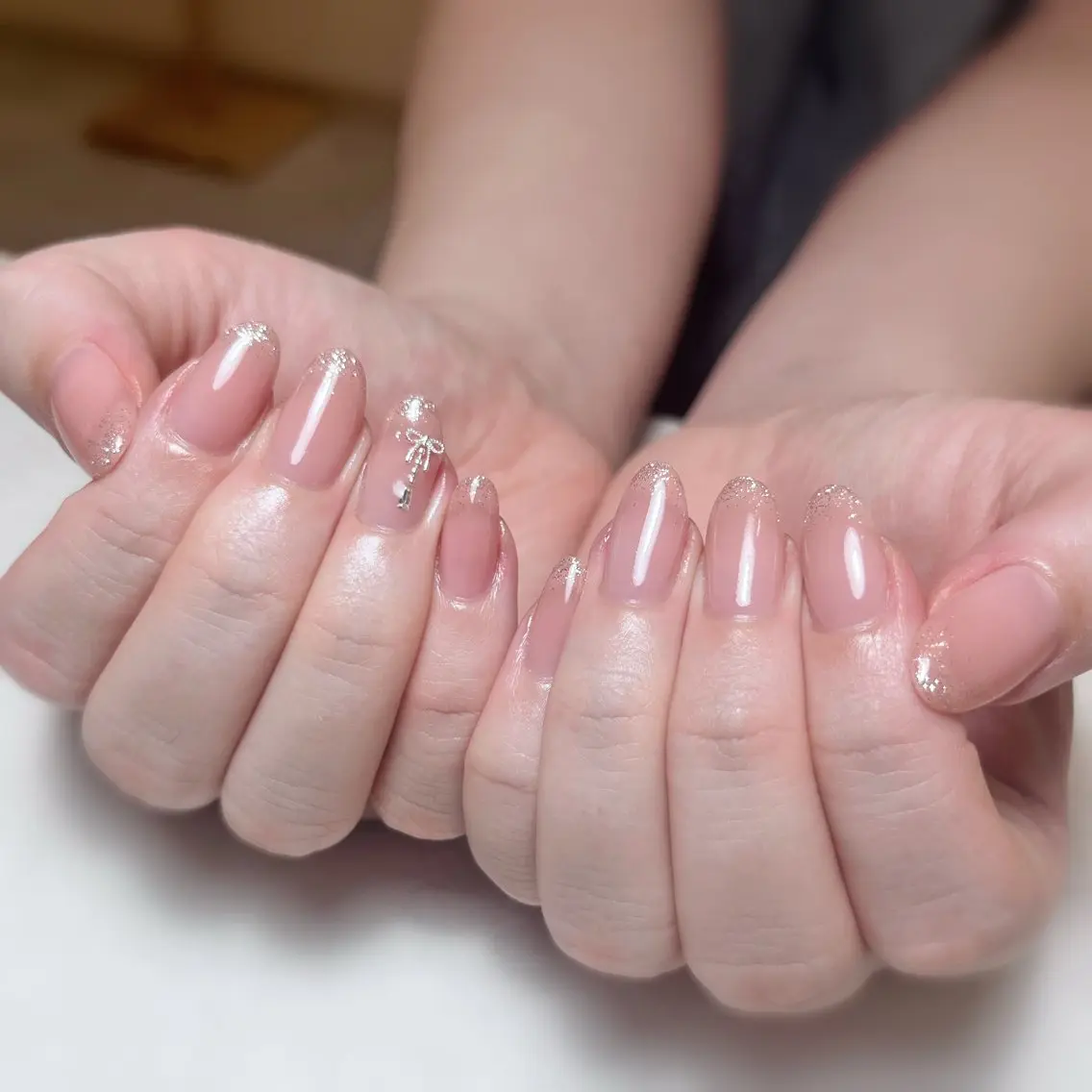 ネイル リボン Nail Salon BELMUEのネイルデザイン