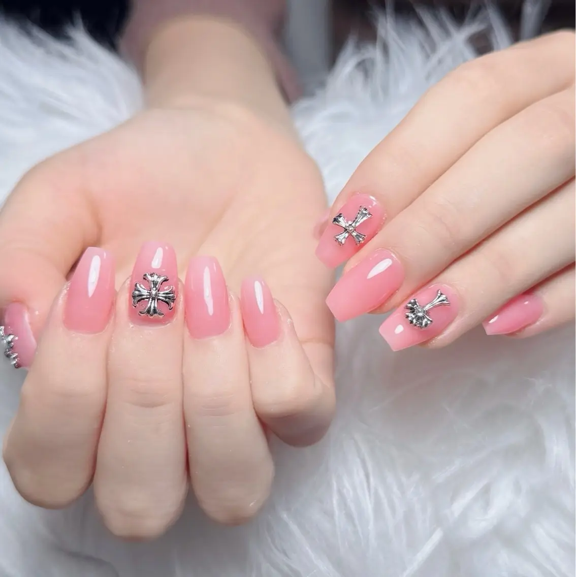 ネイル アートネイル フレンチネイル ジェルネイル 韓国ネイル マグネットネイル ハンドネイル Lenie Nail Okuboのネイルデザイン