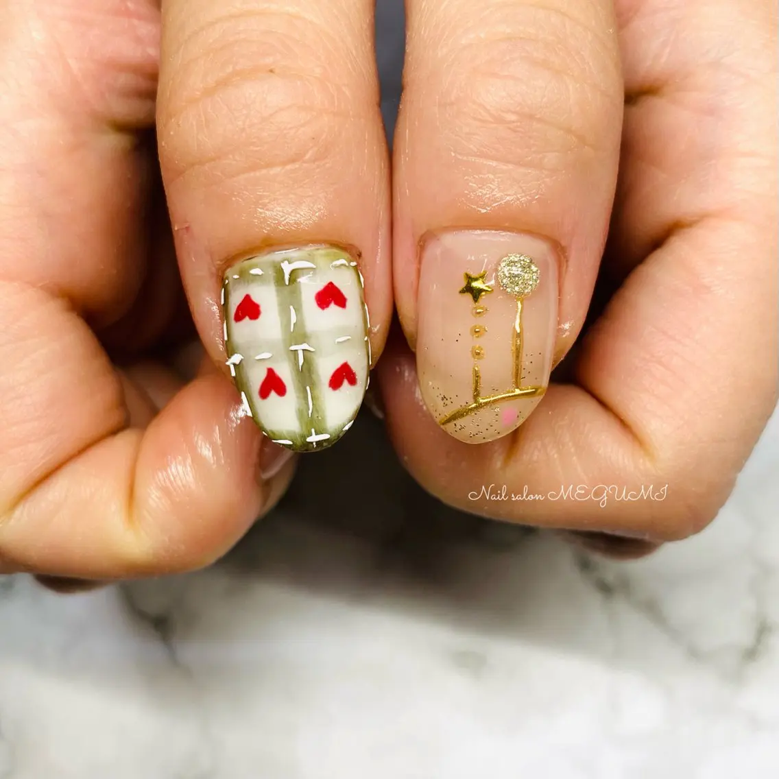 ネイル ゴージャス 持ち込み Nail salon MEGUMIのネイルデザイン