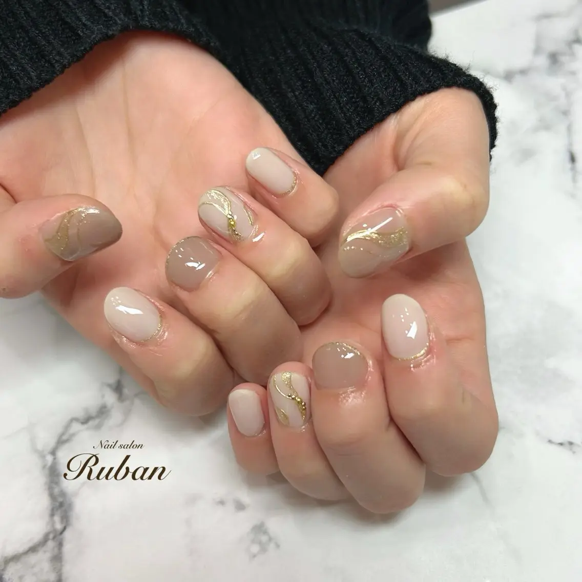 ネイル オフィスネイル Nail salon Rubanのネイルデザイン