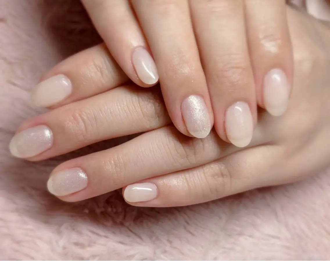 ネイル ワンカラーネイル シンプルネイル ハンドネイル kaho  🧸🎀 RiLionのネイルデザイン