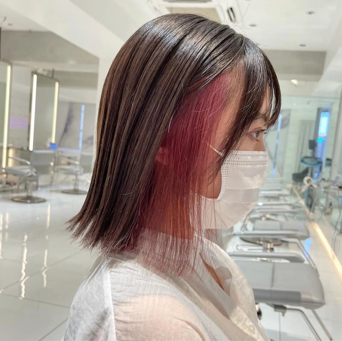 カラー 竹尾 優斗のヘアスタイル