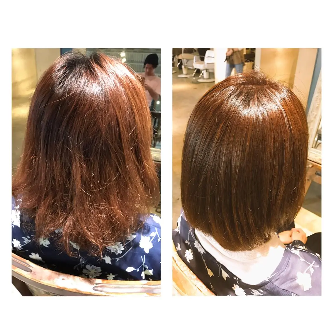 ショート 酸性ストレート こう ちゃんのヘアスタイル