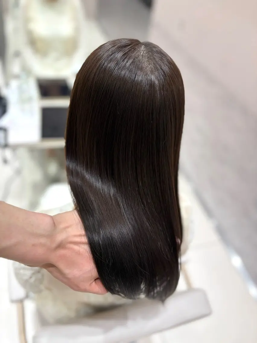 セミロング カラー ブラウンカラー チョコレートブラウン 髪質改善 銀座/レイヤー/ 透明感カラー✨りくのヘアスタイル