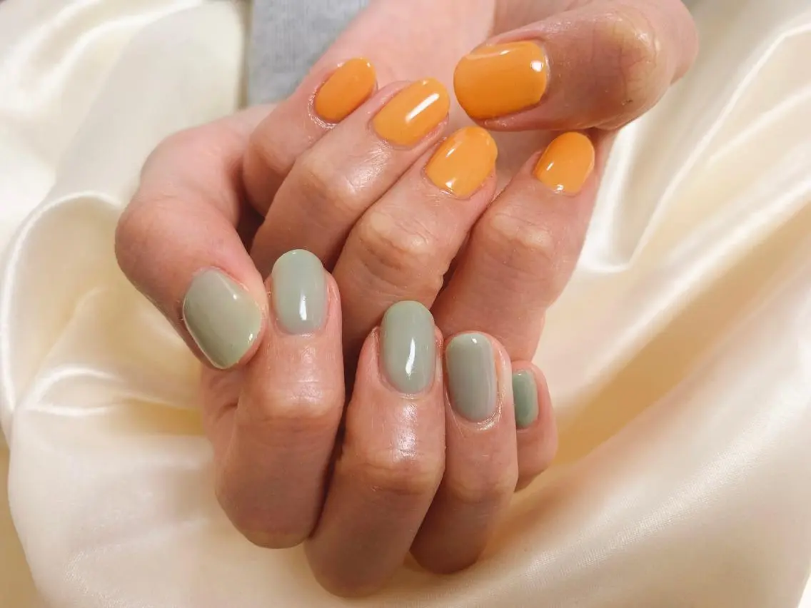 ネイル ワンカラーネイル kiki nail たまプラーザのネイルデザイン