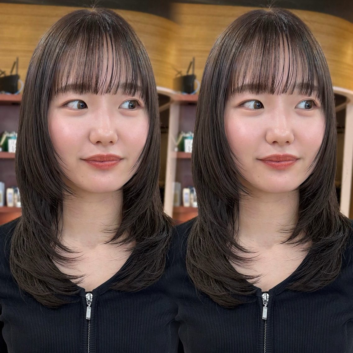【🥣最新トレンドヘア🧤】似合わせカット✂️+ワンカラー🧶極上トリートメント付き🫧✨️ご新規様限定✨️の写真