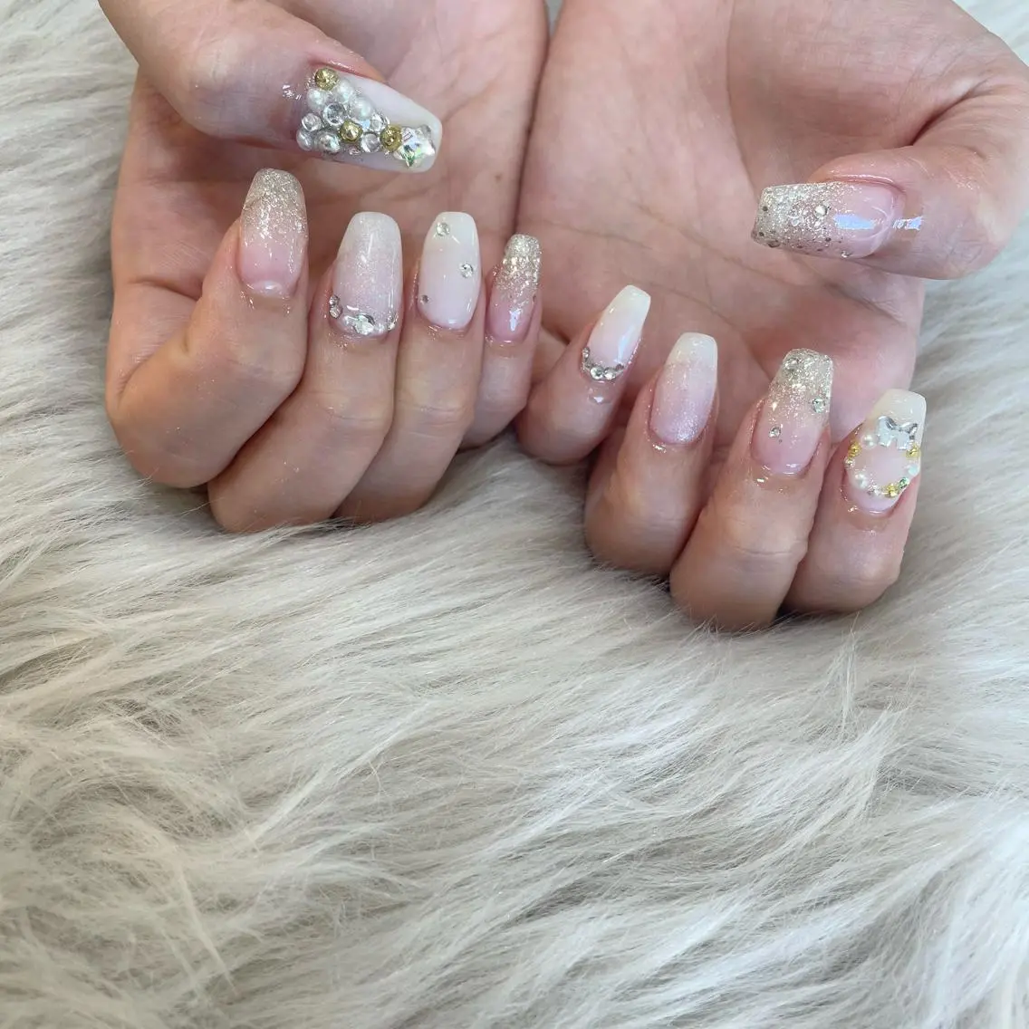 ネイル 冬ネイル クリスマス Nail Salon Gummi.のネイルデザイン