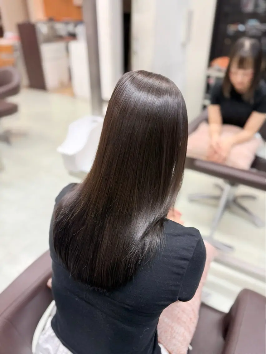 【minimo限定♡】髪質改善でツヤのある美髪に🫶🏻🫧の写真