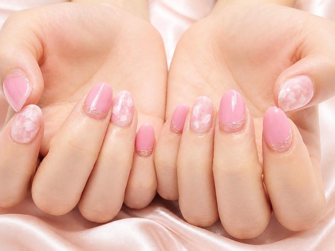 ネイル 春ネイル ハンドネイル Lili Nail Studio西荻窪店のネイルデザイン