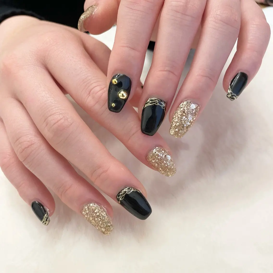ネイル 成人式 ハンドネイル Sea  nail by emaのネイルデザイン