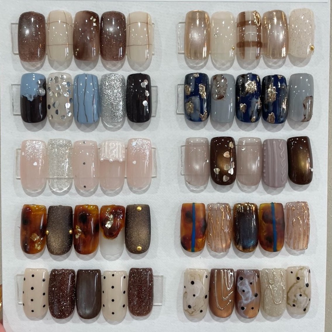 ご新規様✨秋冬定額design(8,800円 or 10,000円)🤎オフ有・無の写真