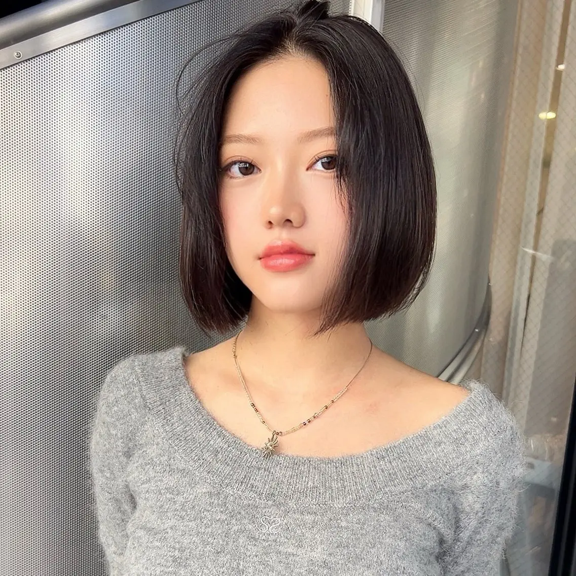 ショート ボブ 似合わせカット カット ヘアカラー calna 古賀 菜摘のヘアスタイル