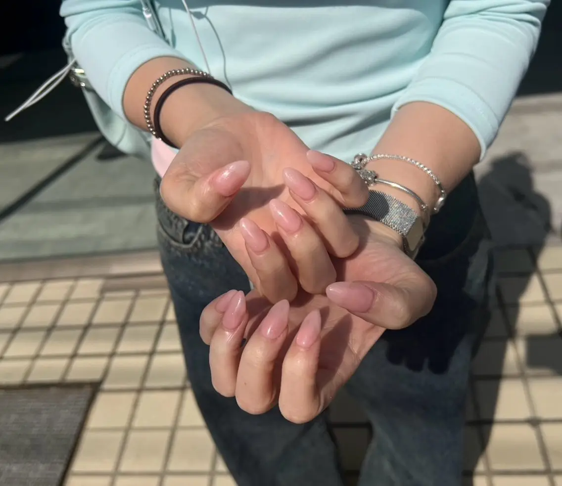 ネイル ワンカラーネイル ニコネイルスクール Arisa✩.*˚のネイルデザイン