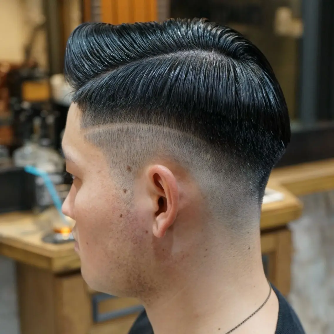 メンズ ビジネス フェードカット スキンフェード 💈AOTA KEISHI💈のヘアスタイル