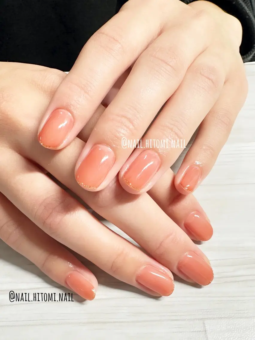 ネイル ラメ(グリッター) ワンカラーネイル ハンドネイル Nail macalicaのネイルデザイン