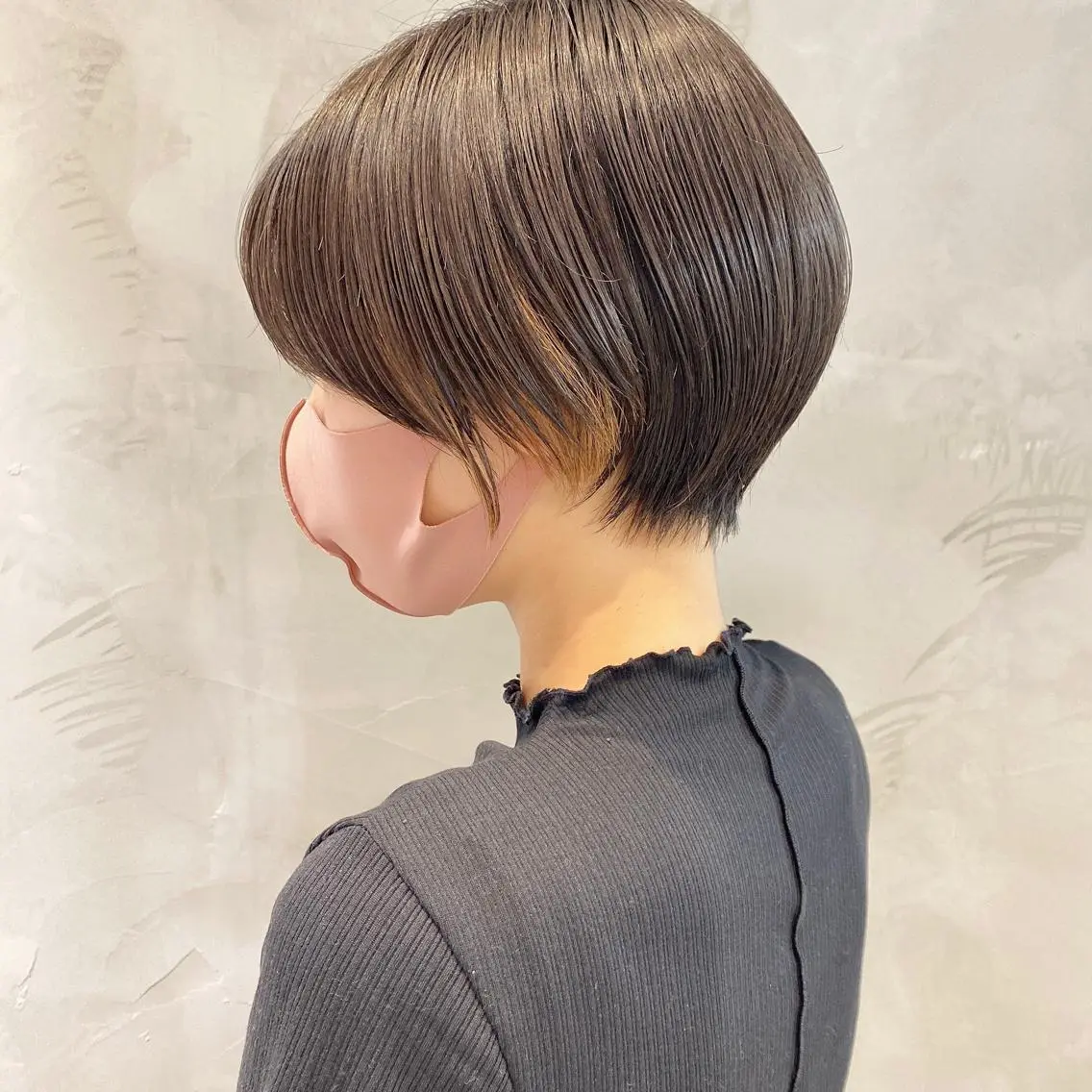 ショート カラー 井尻 將太のヘアスタイル