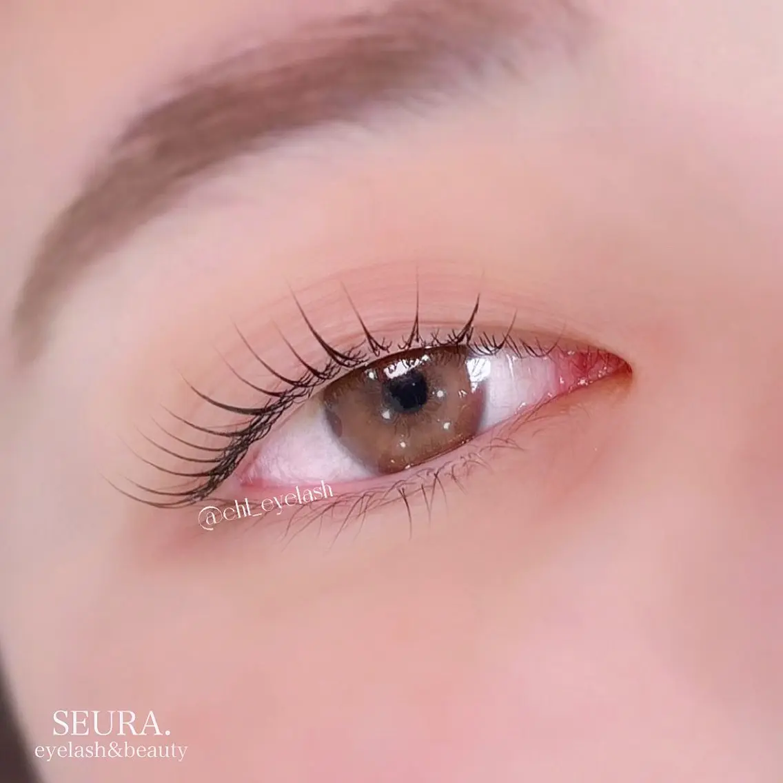 マツエク・マツパ まつげパーマ SEURA. Chikaのマツエク・マツパデザイン