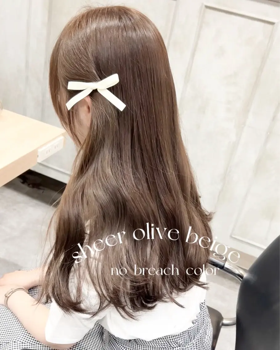 推しメニュー🫧ぷるんと髪質改善カラー+カット＋上質トリートメント🫧🥣の写真