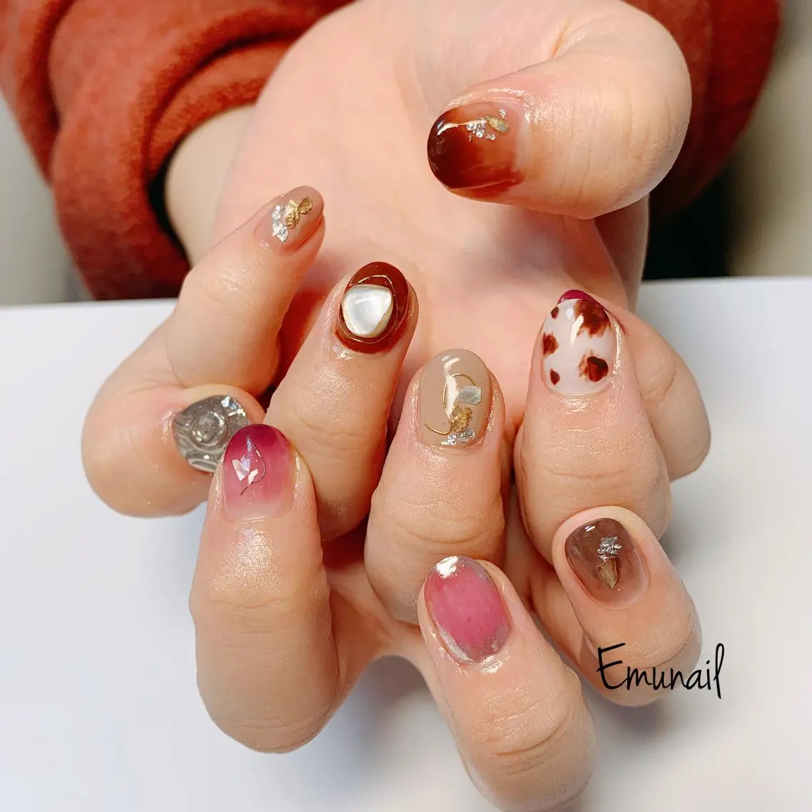 ネイル ハンドネイル Emu Nailのネイルデザイン