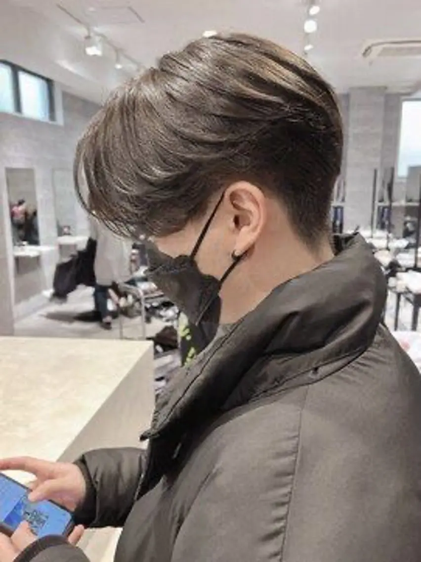 メンズカットの写真