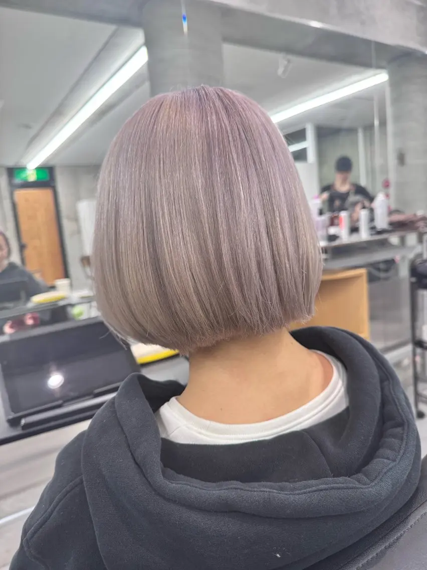 ショート カラー ハイトーンカラー ヘアカラー トリートメント 艶髪✨ブリーチ職人 yasuのヘアスタイル