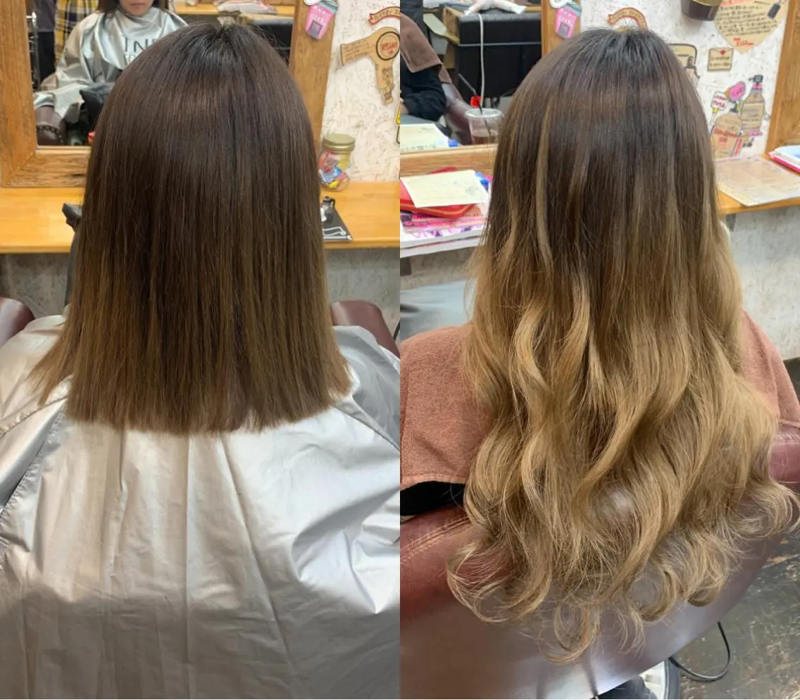 カラーモデル募集ෆ SAEのヘアスタイル
