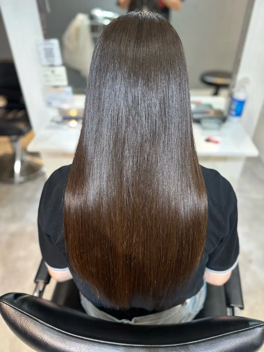 ロング 縮毛矯正 カットモデル大募集中 🌟いけだこうきのヘアスタイル