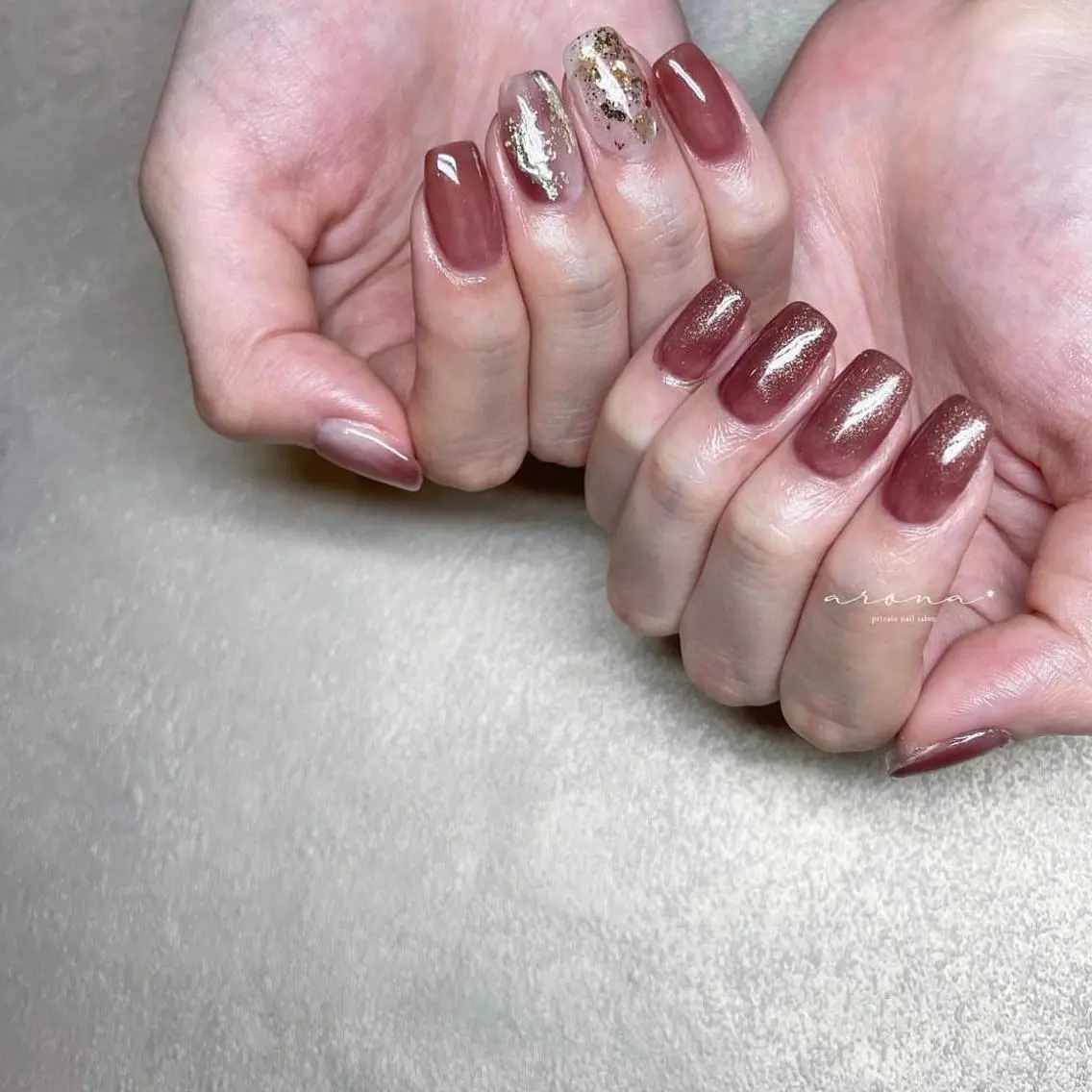 ネイル ハンドネイル nail salon ✷aronaのネイルデザイン