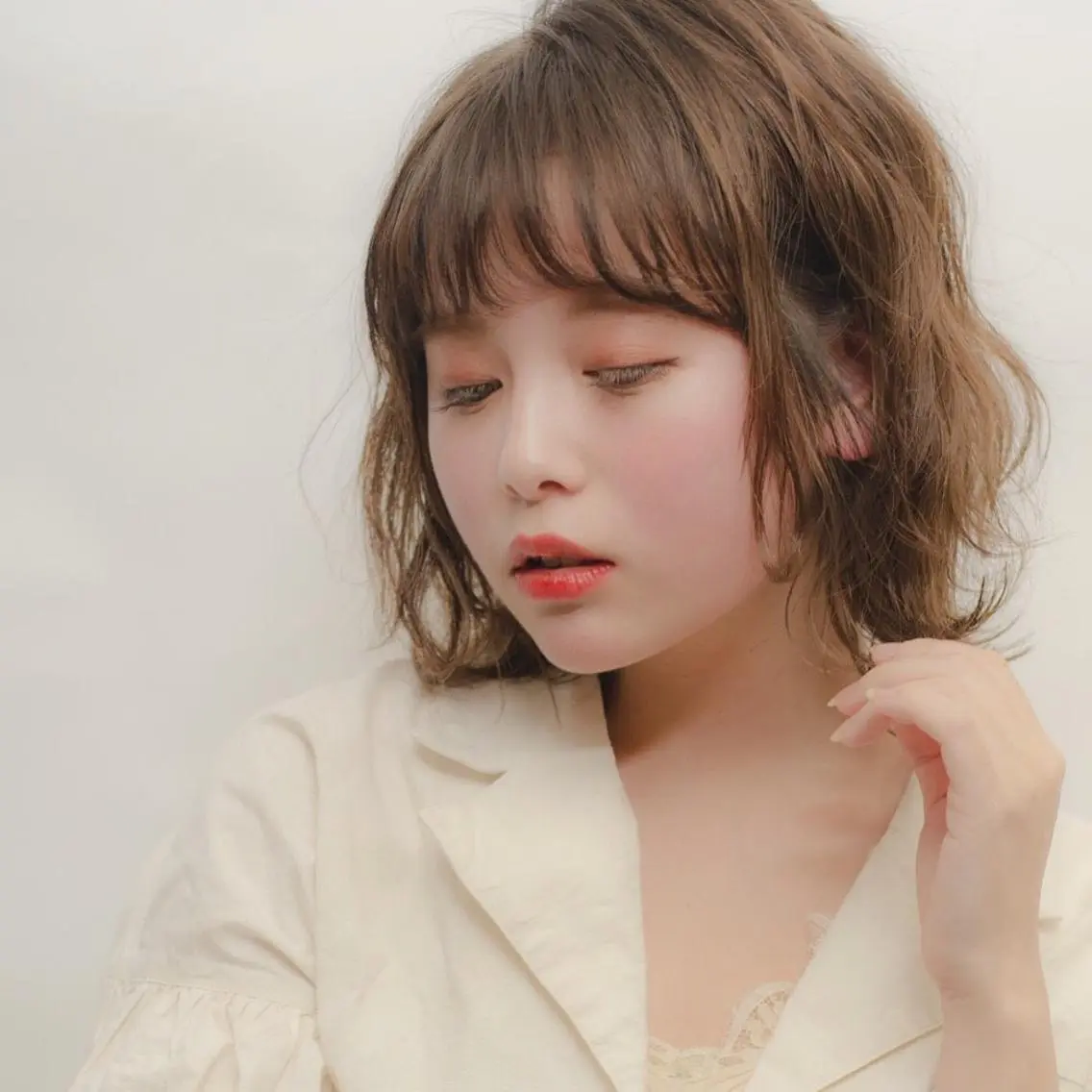 ショート カラー レイヤー/大人ボブ 渡邉【日吉美容室】のヘアスタイル
