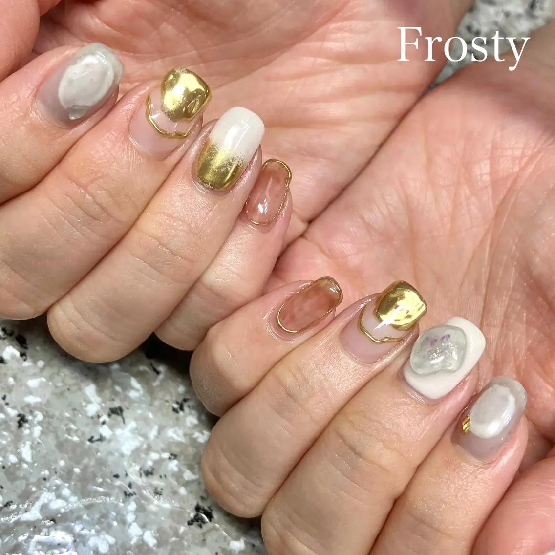 ネイル ハンドネイル Mys. 三上紗紀のネイルデザイン