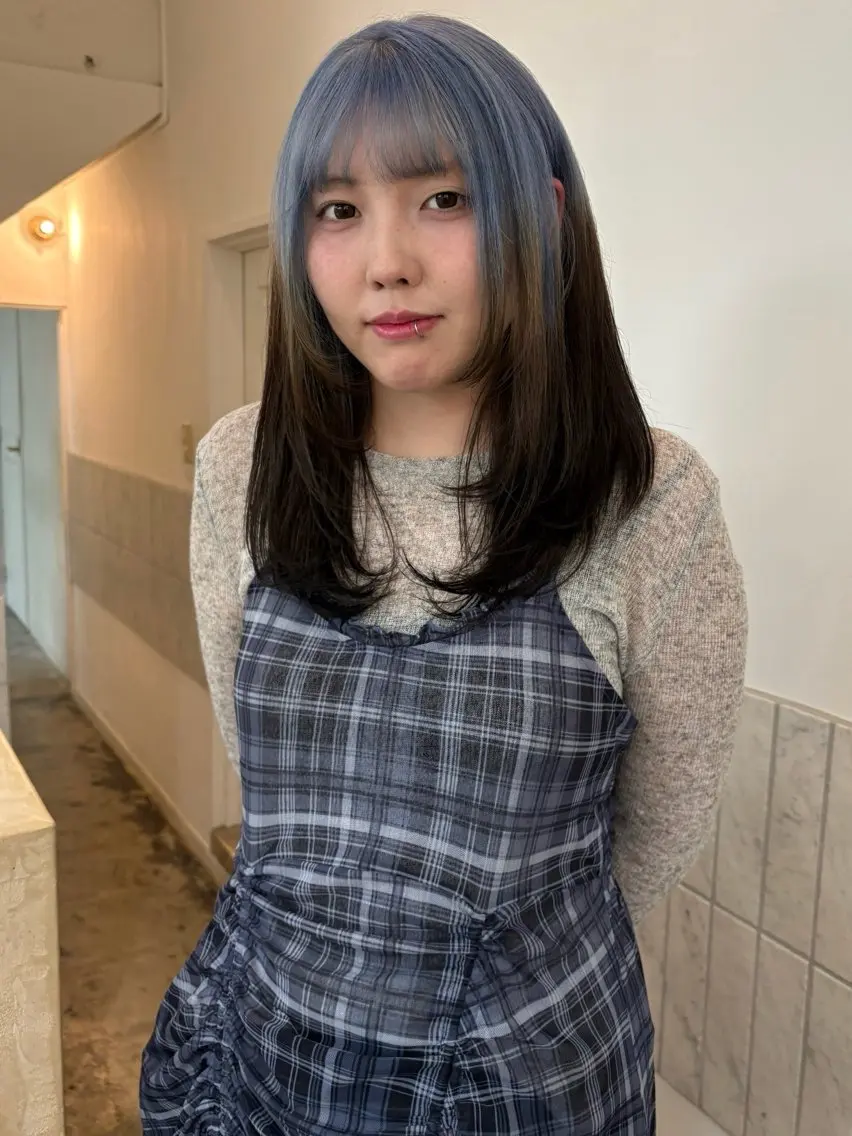 ロング ヘアカラー Terve. 水野 菜々香のヘアスタイル