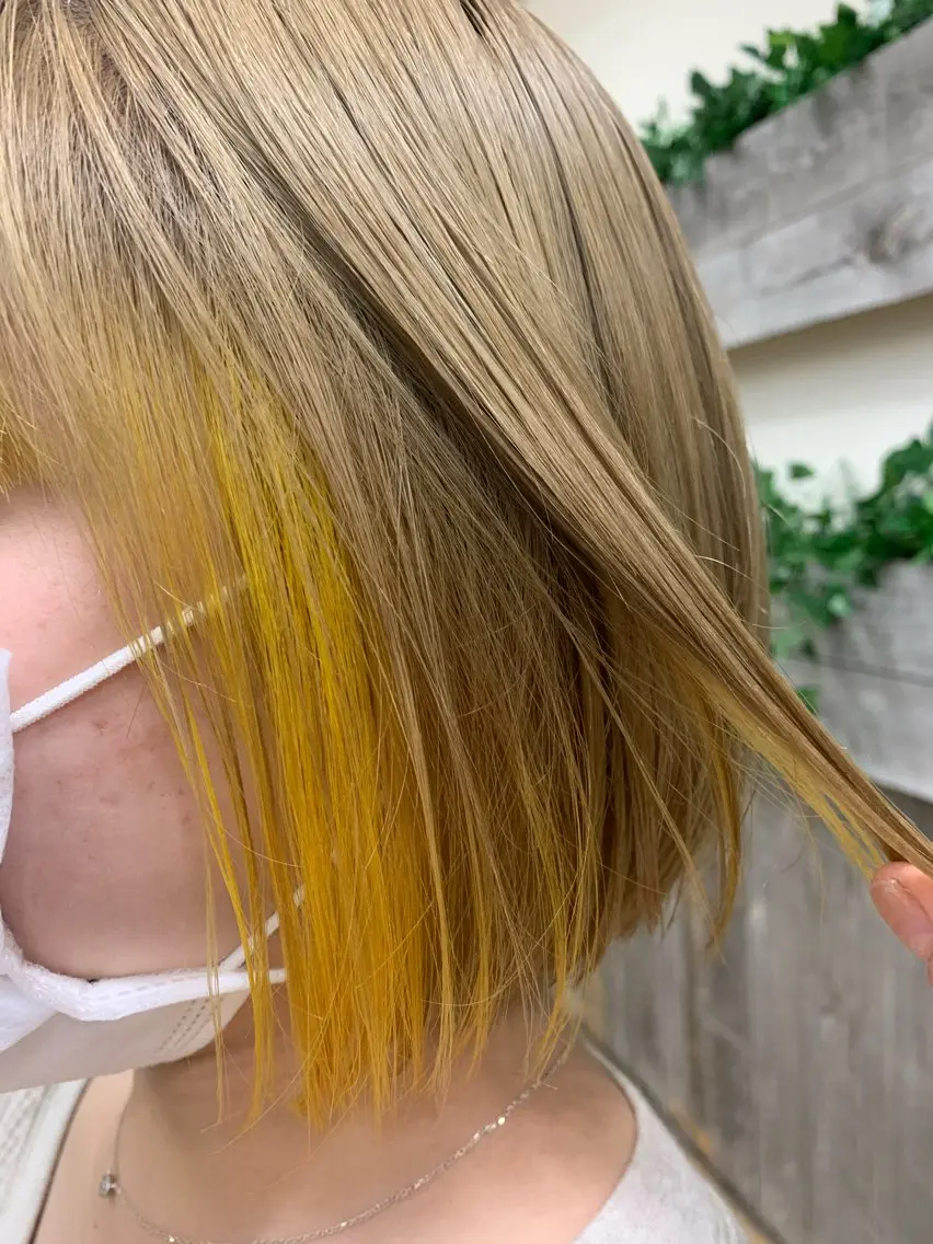 ミディアム カラー 🫧K+plus🫧 菅原しほ🫧のヘアスタイル