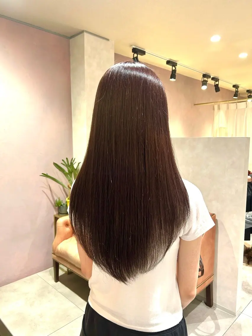 ロング ヘアカラー 京都丸太町/艶カラー /ナツキ🤍🫧のヘアスタイル