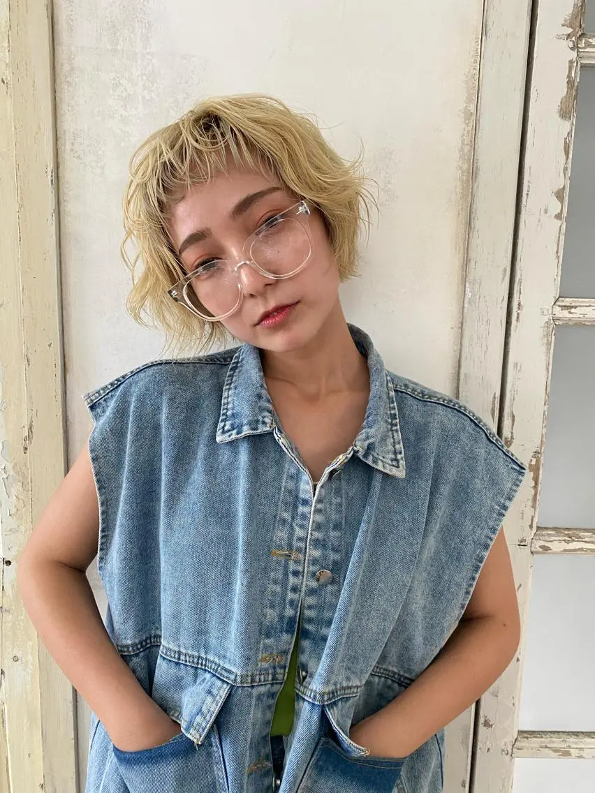 【🧡ブリーチでイメチェン🧡】カット＋ケアブリーチ(Wカラー/インナーカラー/ケアブリーチ)の写真