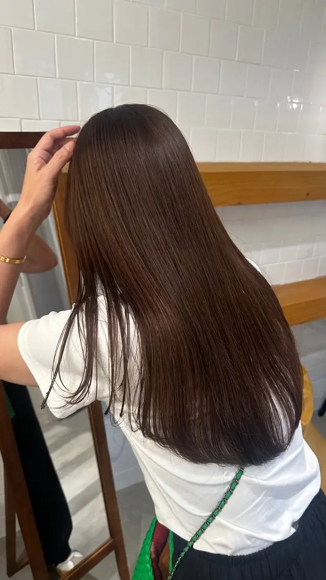 ロング カット 後藤 梨乃のヘアスタイル