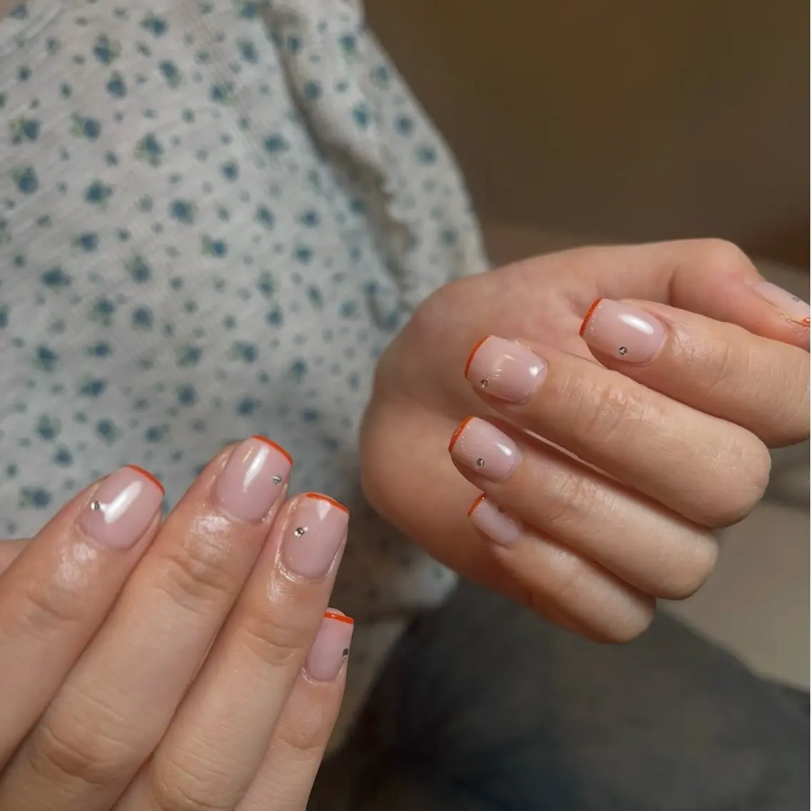 ネイル 長さ出し ジェルネイル 韓国ネイル マグネットネイル 持ち込み 💖D.d nail Gifu💖のネイルデザイン
