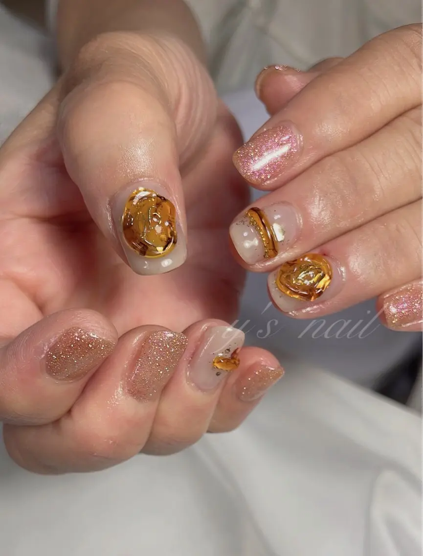 ネイル ハンドネイル y’s nail ✧ゆきのネイルデザイン